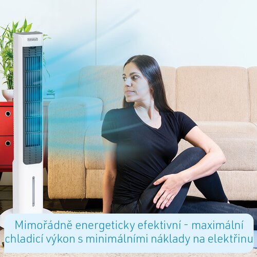 Mediashop Livington Chill Tower hűsítő toronyventilátor