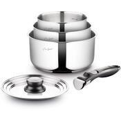 Lamart LT1009 set de vase din oțel inoxidabilKims, 5 piese