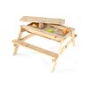 Picknicktisch aus Holz 2in1