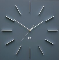 Ceas de perete design Future Time FT1010GY Square grey, 40 cm Ceas de perete design Future Time FT1010GY Square grey, 40 cm