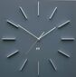 Future Time FT1010GY Square grey Designové nástěnné hodiny, 40 cm