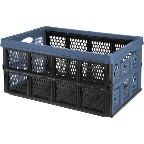Składana skrzynia transportowa Aurora 32 l, 48 x 35 x 24 cm, niebieski
