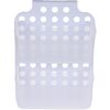 Badezimmer-Hängekorb, Weiß, 36 x 25 x 9 cmweiß  ,