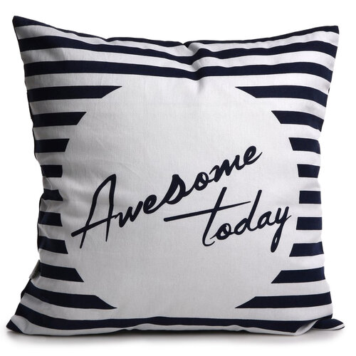 Altom Poszewka na poduszkę Awesome Today Stripes, 40 x 40 cm