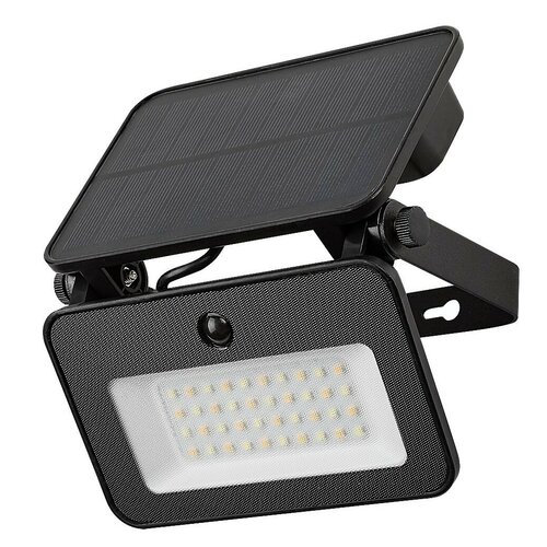 Rabalux 77159 venkovní nástěnné solární funkční LED svítidlo Tarcal, 6W, IP65