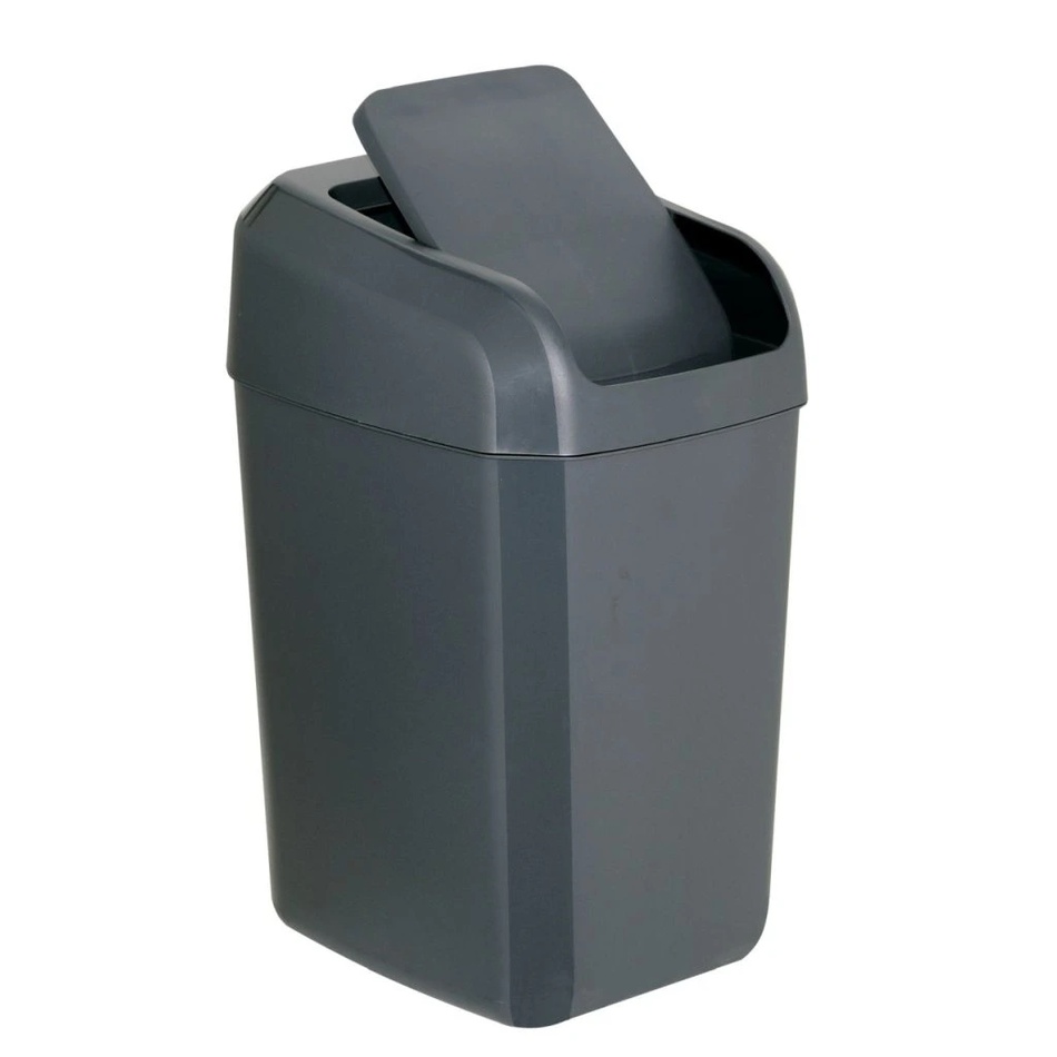 Denox Troya Hulladékgyűjtő 30 l, antracit, szürke, 30 l