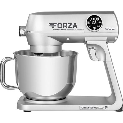 ECG Forza 6600 robot kuchenny Metallo Argento