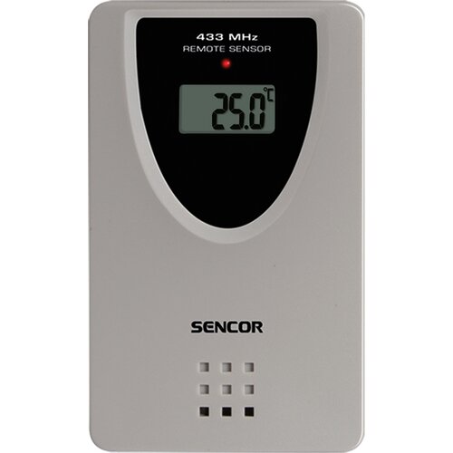 Sencor SWS 5400 időjárás-állomás vetítéssel ésvezeték nélküli érzékelővel, fekete