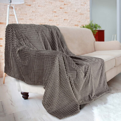 Matex odeja Diamond antracit, 150 x 200 cm