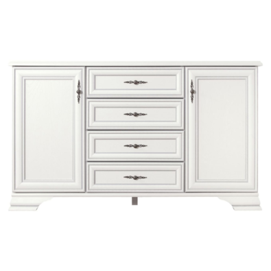 Comoda KENTAKT KOM2D4S, alb alpin