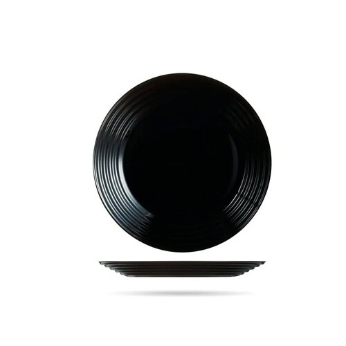 Serviciu de masă Luminarc HARENA, 18 piesenegru