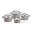 Tescoma Set de vase DELIGHT Taupe, 8 piese