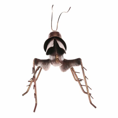 Metalowa dekoracja ogrodowa Konik polny, 27 x 13 x13 cm