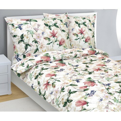 Bellatex Bombažno posteljnino Magnolie roza, 140 x200 cm, 70 x 90 cm