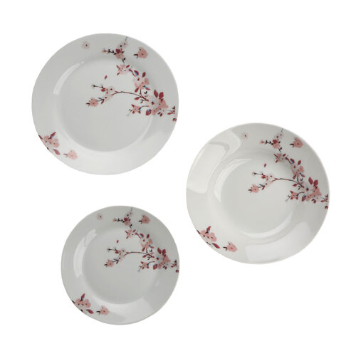 Set masă 18 piese Sakura