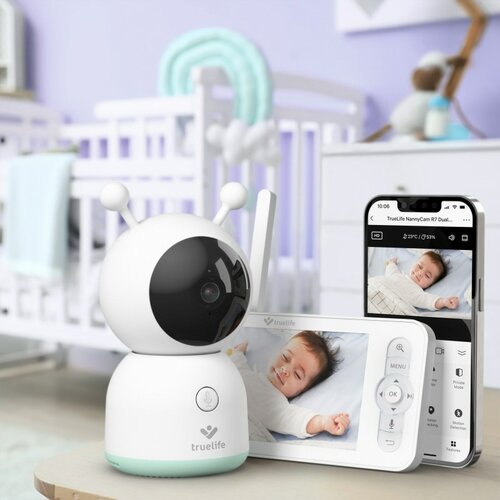 Podwójna inteligentna niania TrueLife NannyCam R7