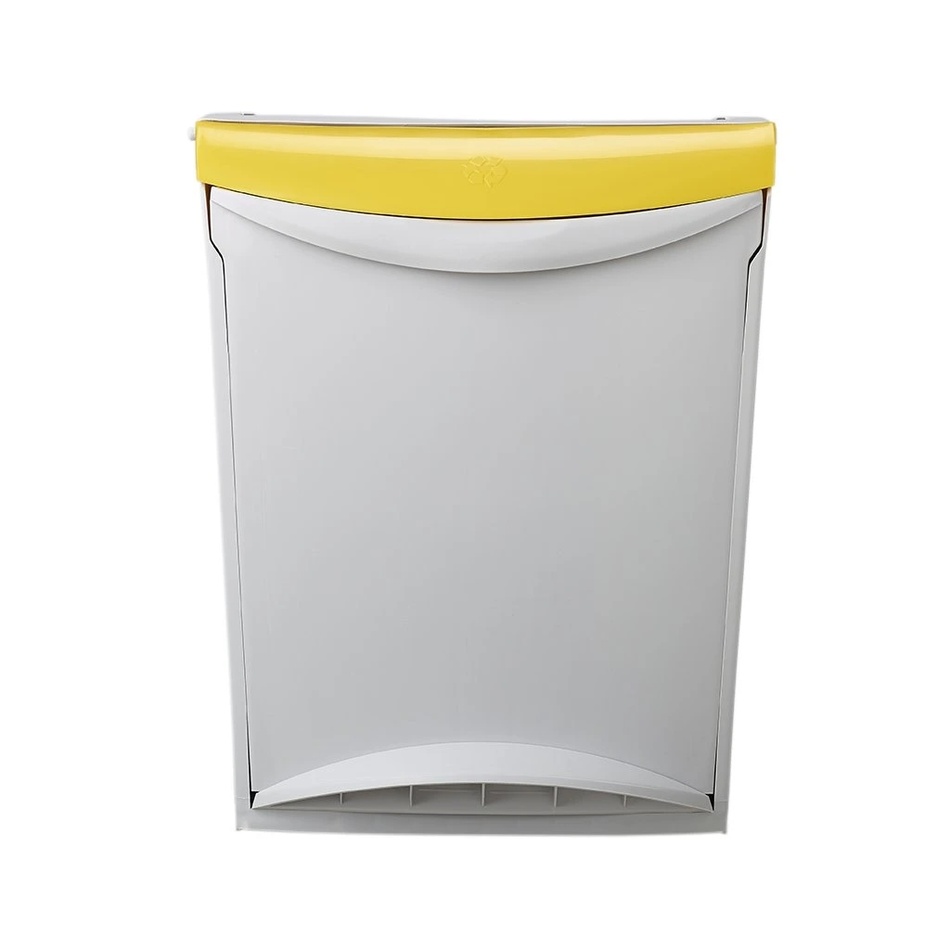 Denox Ekosystem odpadkový koš na tříděný odpad 25 l, žlutý - plast - thumb (2)