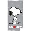 Osuška Snoopy Grey, 70 x 140 cm