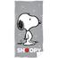 Snoopy Grey törölköző, 70 x 140 cm