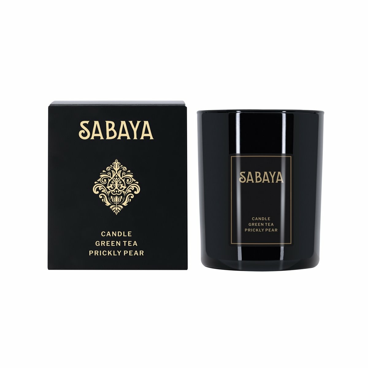 Sabaya Szója gyertya Zöld tea, 175 g