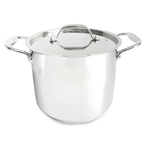Kitchisimo Nerjaveča posoda s pokrovom Chef, 8,6l, 24 cm