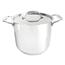 Kitchisimo Nerjaveča posoda s pokrovom Chef, 8,6l, 24 cm