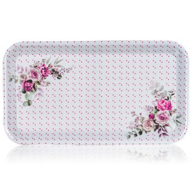 Banketni pladenj iz melamina ROSE 29,5 x 16,5 cm