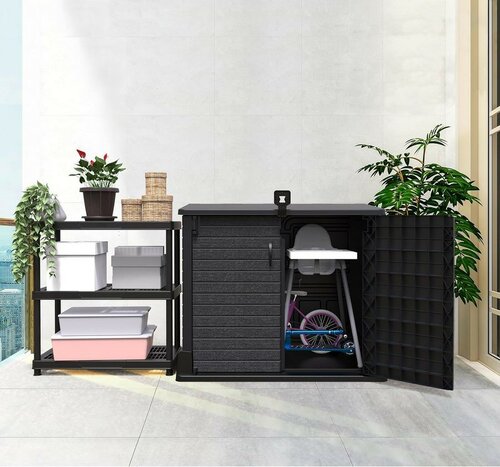 Duramax Záhradný úložný box StoreAway sivá, 850 l