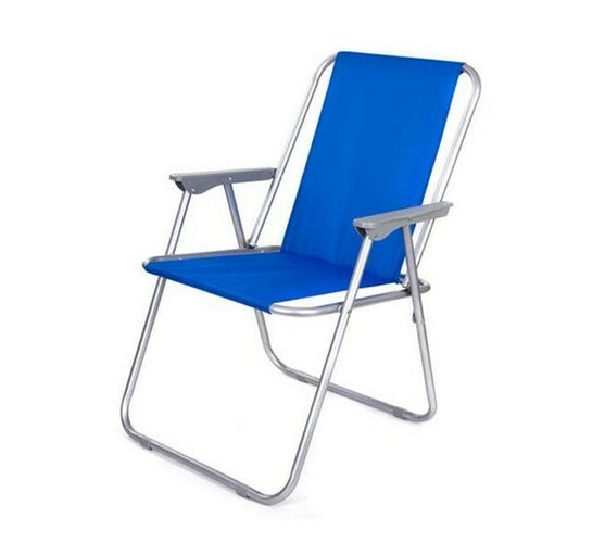 Skladacia stolička, modrá