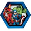 Tvarovaný vankúšik Avengers group, 31 x 24 cm
