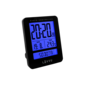 Ceas deșteptător digital Lavvu Duo Black  LAR0021, 9,2 cm