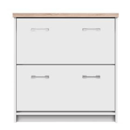 TOPTY 2K cipőtartó, fehér