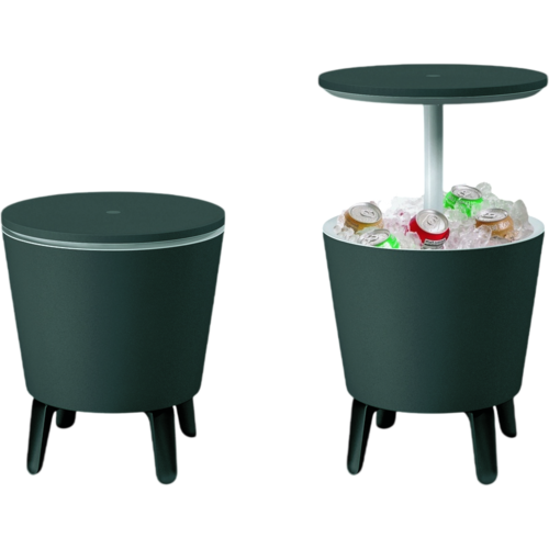 Keter Cool Bar Rattan kerti hűtőtáska 30 l, antracit