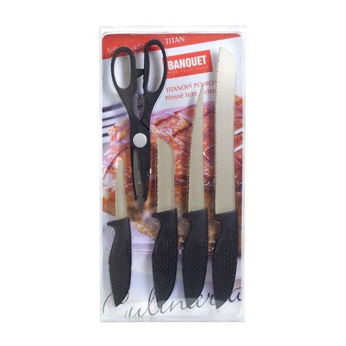 Set cuțite Banquet TITAN CULINARIA 5 buc.