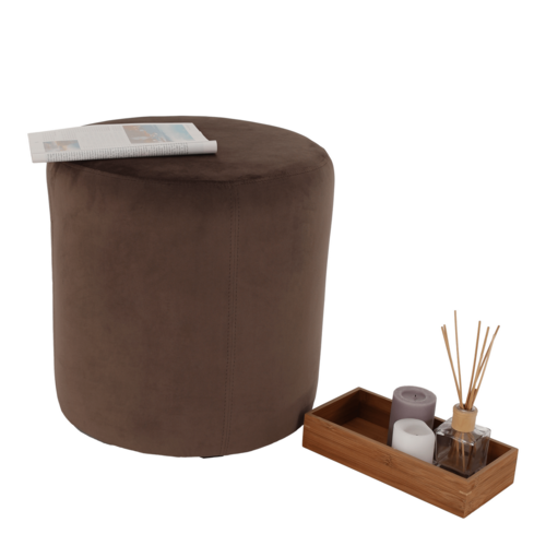 Polsterhocker RIVIERA, braun