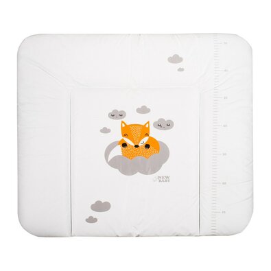 New Baby Covor de schimb Fox alb , 85 x 70 cm