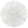 Ceas de perete Koziol Silk alb, diam. 45 cm
