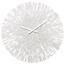 Koziol Nástenné hodiny Silk biela, pr. 45 cm