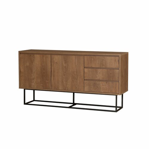 Ruba Walnut and Black szekrény
