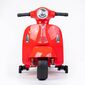 Baby Mix Baby motocykl elektryczny Vespa, czerwony