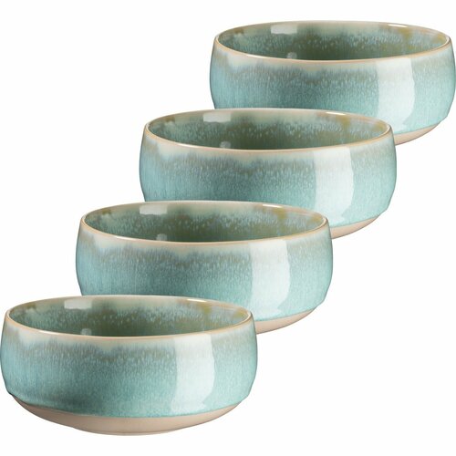 Mäser Set de 4 boluri pentru supă AQUATA – 14 cm, verde