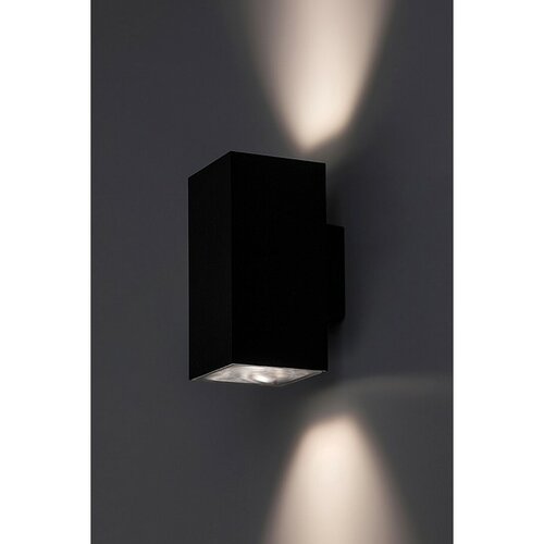 Rabalux 77157 zewnętrzna oprawa ścienna LED Urfa,18W, IP65, czarna