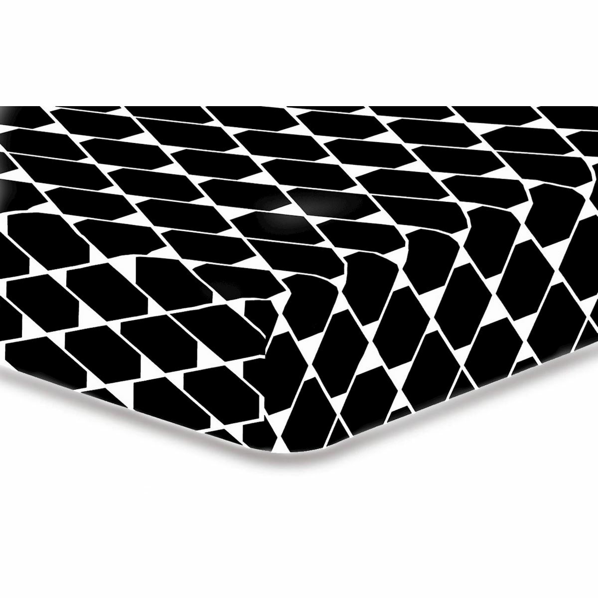 DecoKing Prostěradlo Rhombuses S2, 90 x 200 cm