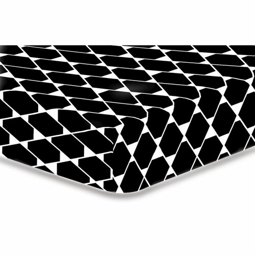 Cearșaf DecoKing Rhombuses, S2, 90 x 200 cm