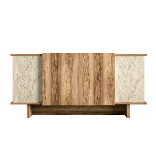 Diana Travertine és Walnut szekrény