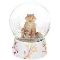Glob cu zăpadă Autumn animals Fox, 8 x 10 cm
