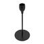 Altom Sfeșnic metalic negru, 18 cm