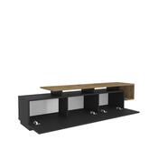 Televizní stolek Pia Black and Walnut
