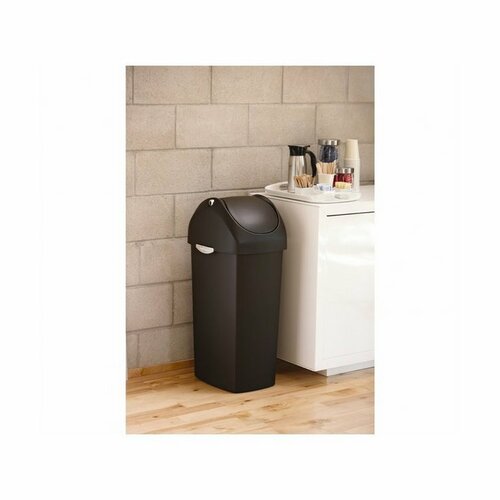 Simplehuman Koš za smeti, 60 l, črn