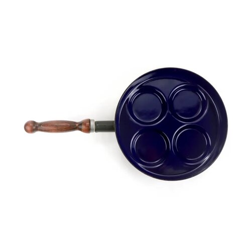 Sfinx Емальована сковорідка з дерев'яною ручкою BSE, 24 см